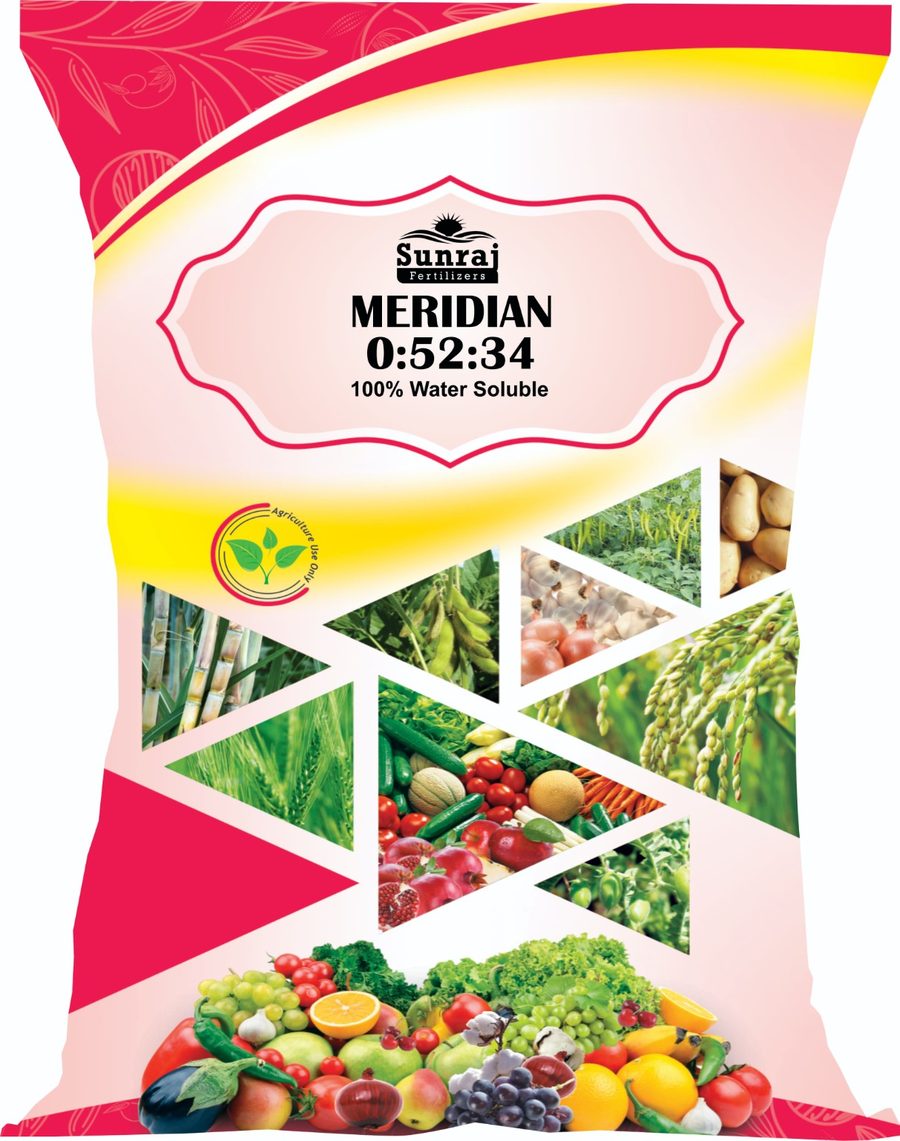 MERIDIAN 00:52:34 water soluble fertilizer
